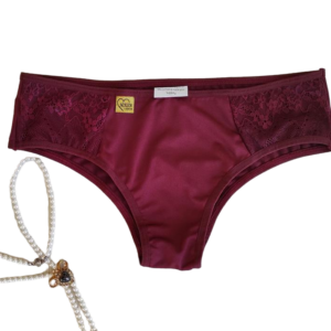 calcinha tanga princesa bordo detalhe rendado png